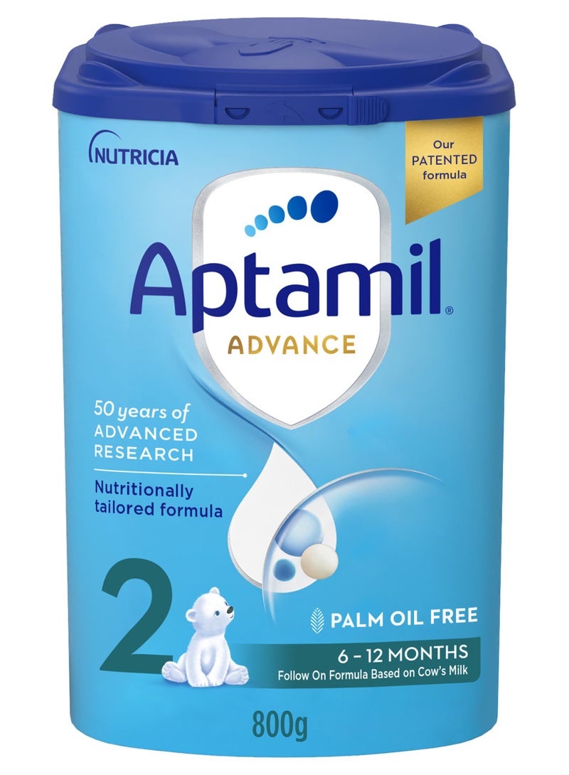 Aptamil Advance Stage 2 800grams - Image 1